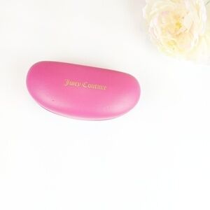 Juicy Couture y2k Hot Pink Eyeglass Sunglass Case